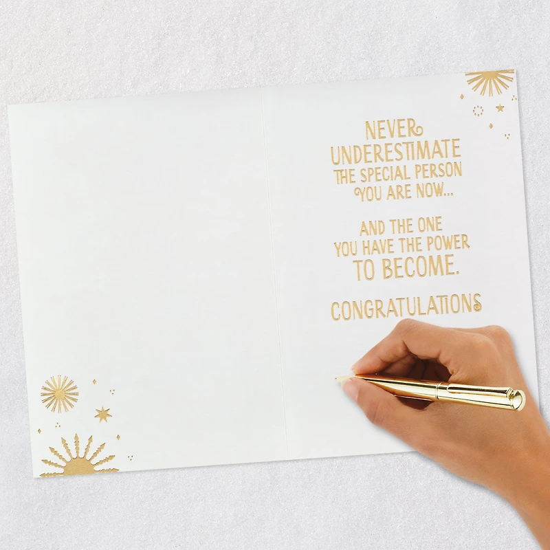 Never Underestimate Yourself Graduation Card for only USD 6.59 | Hallmark