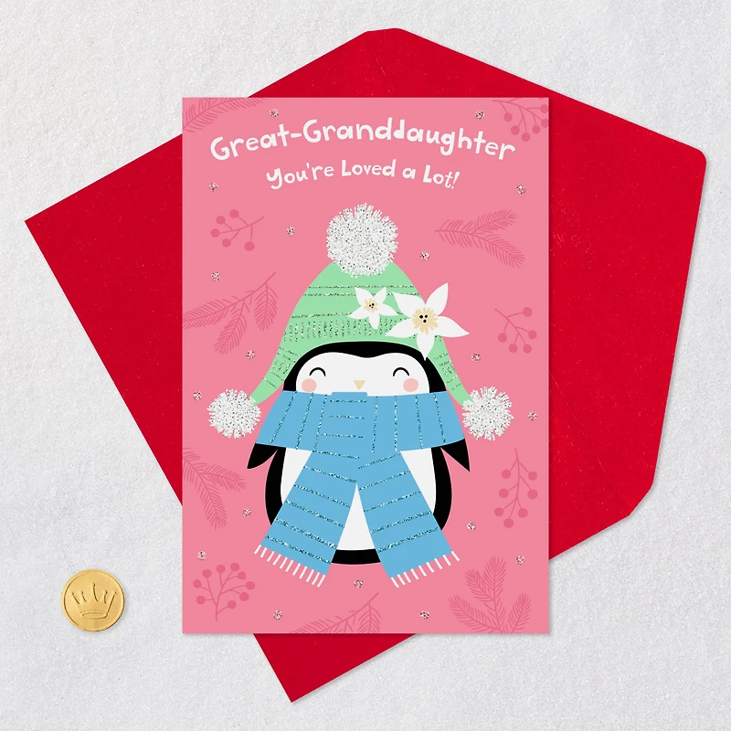 Oh, So Cute and Loved Christmas Card for Great-Granddaughter for only USD 2.00 | Hallmark