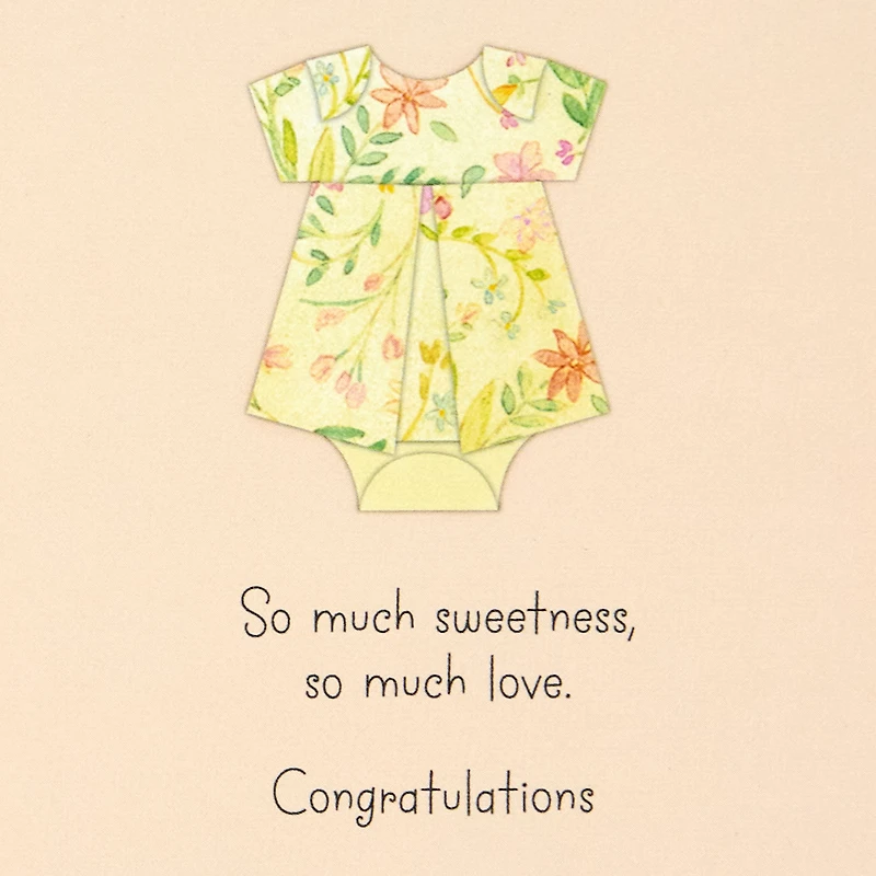 So Much Sweetness and Love New Baby Girl Card for only USD 7.59 | Hallmark