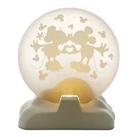 Disney Mickey Mouse and Minnie Mouse Moon Figurine With Light for only USD 49.99 | Hallmark