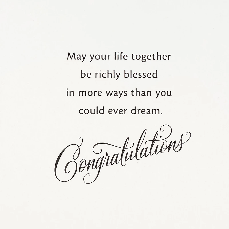 Mr. & Mrs. Linked Hearts Wedding Card for only USD 4.99 | Hallmark