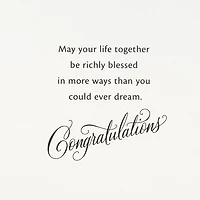 Mr. & Mrs. Linked Hearts Wedding Card for only USD 4.99 | Hallmark