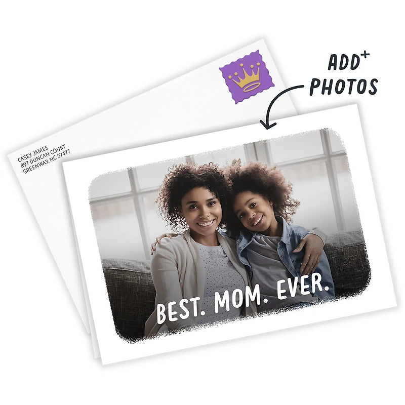 White Frame Best Horizontal Custom Card for only USD 4.99 | Hallmark