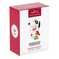 Peanuts® Spotlight on Snoopy Masked Marvel Ornament for only USD 20.99 | Hallmark