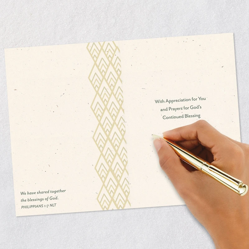 God Blessed Us Religious Clergy Appreciation Card for Minister and Spouse for only USD 2.99 | Hallmark