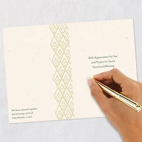 God Blessed Us Religious Clergy Appreciation Card for Minister and Spouse for only USD 2.99 | Hallmark