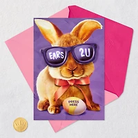 Ears to You Funny Musical Easter Card With Light for only USD 9.99 | Hallmark