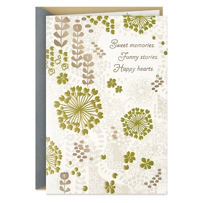 Sweet Memories, Happy Hearts Anniversary Card for only USD 4.99 | Hallmark