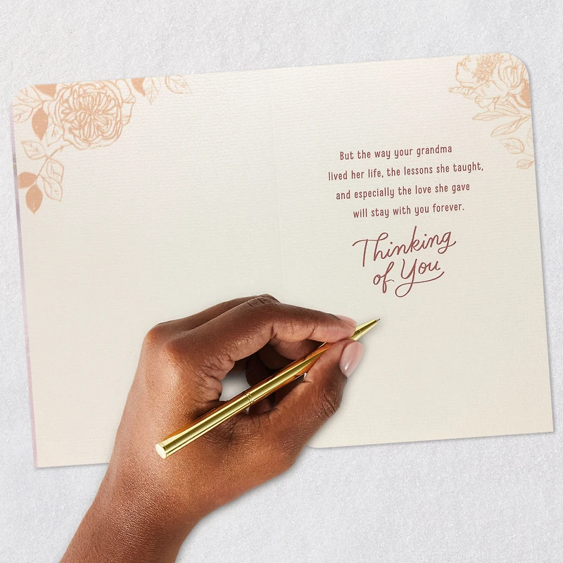Her Love Will Stay With You Sympathy Card for Loss of Grandma for only USD 4.59 | Hallmark