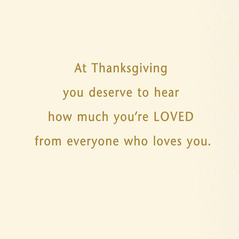 I Love You Very Much Thanksgiving Card for Mom for only USD 4.59 | Hallmark