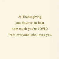 I Love You Very Much Thanksgiving Card for Mom for only USD 4.59 | Hallmark