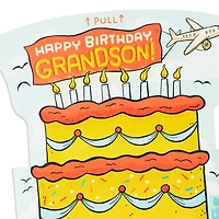 Hope the Fun Stacks Up Pop-Up Birthday Card for Grandson for only USD 6.99 | Hallmark
