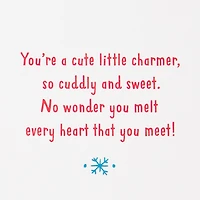 Cute Little Charmer Baby's First Christmas Card for only USD 5.59 | Hallmark