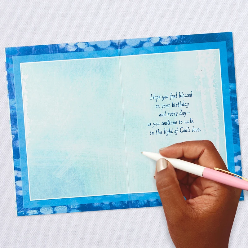 Blessing After Blessing Birthday Card With Bookmark for only USD 4.99 | Hallmark