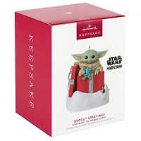 Star Wars: The Mandalorian™ Grogu™ Greetings Ornament With Sound and Motion for only USD 29.99 | Hallmark