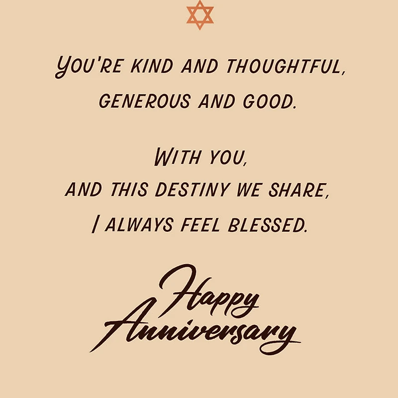 I Love the Man You Are Anniversary Card for Husband for only USD 3.59 | Hallmark