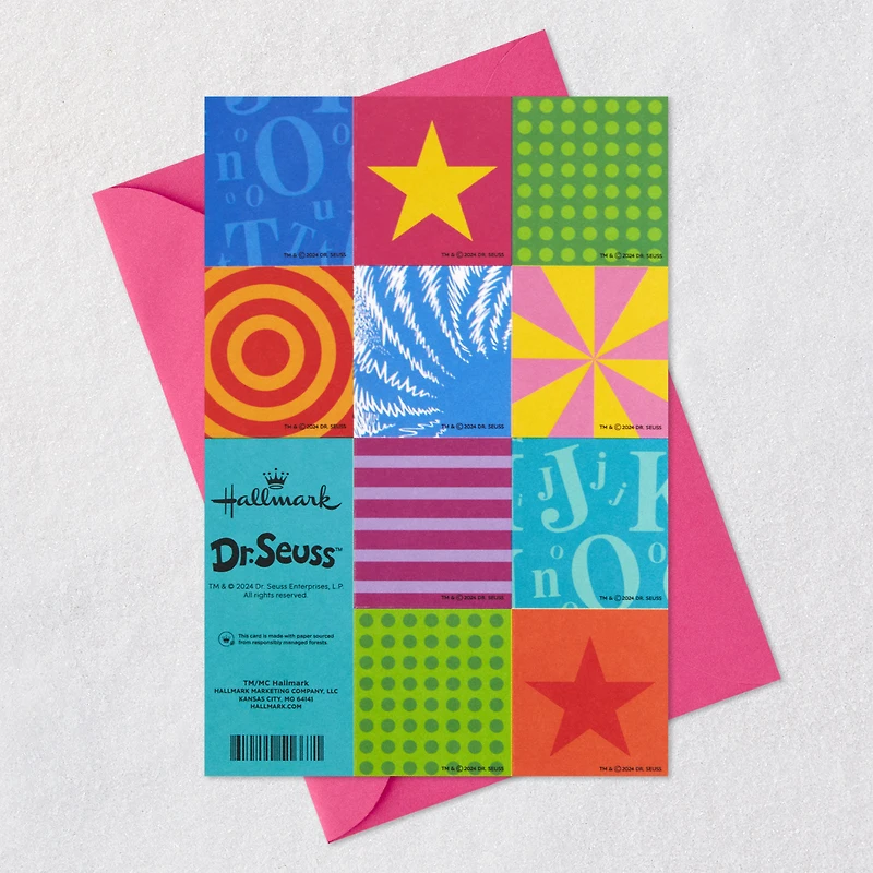 Dr. Seuss™ No One You-er Than You Birthday Card for Granddaughter With Alphabet Flash Cards for only USD 4.99 | Hallmark