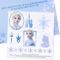 Disney Frozen 2 Elsa Magical Journey Birthday Card With Temporary Tattoos for only USD 6.99 | Hallmark