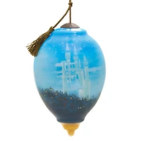 Disney Princess Ne'Qwa Art® Cinderella Hand-Painted Glass Hallmark Ornament for only USD 65.99 | Hallmark