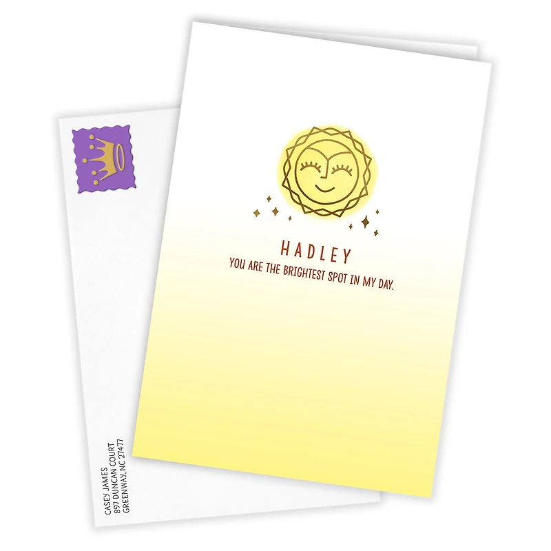 You Make Things Sunnier Custom Card for only USD 4.99 | Hallmark