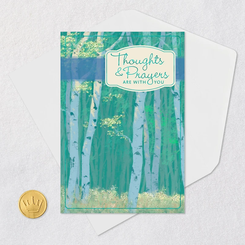 Thoughts and Prayers are With You Sympathy Card for only USD 2.50 | Hallmark