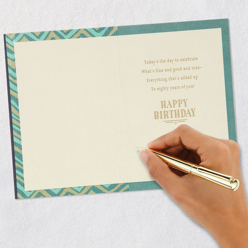 Celebrating 80 Years of You 80th Birthday Card for only USD 4.59 | Hallmark