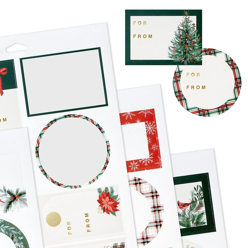 Holiday Classics Gift Tag Stickers, Pack of 96 for only USD 5.99 | Hallmark