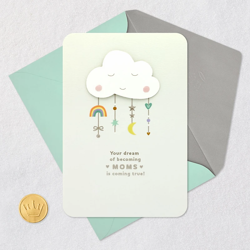 Feeling Oh-So-Happy For You Baby Shower Card for Two Moms for only USD 5.99 | Hallmark