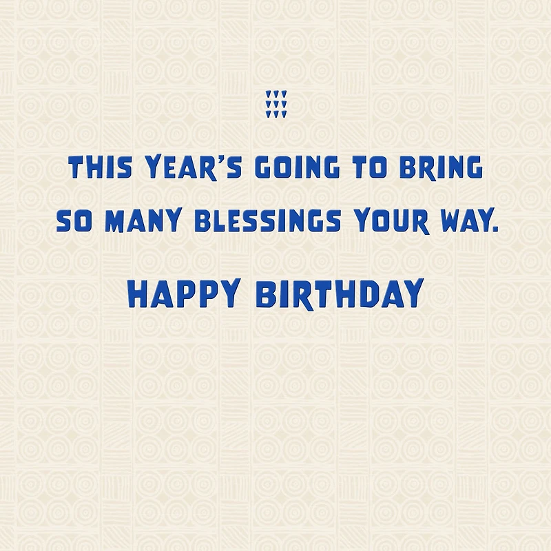 Blessings for a Fine Young Man Birthday Card for Grandson for only USD 2.99 | Hallmark