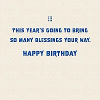 Blessings for a Fine Young Man Birthday Card for Grandson for only USD 2.99 | Hallmark