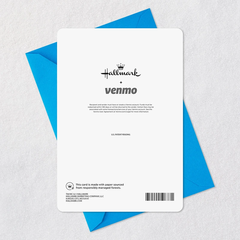 Woo Hoo Venmo Congratulations Card for only USD 4.99 | Hallmark