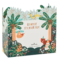 Go Wild Jungle Animals 3D Pop-Up Birthday Card for Kids for only USD 6.99 | Hallmark