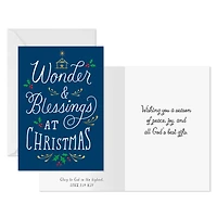 Wonder and Blessings Religious Christmas Cards, Pack of 10 for only USD 8.99 | Hallmark