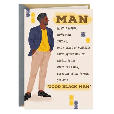 You're a Good Black Man Birthday Card for Him for only USD 2.99 | Hallmark