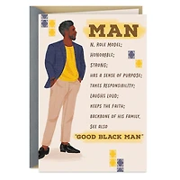 You're a Good Black Man Birthday Card for Him for only USD 2.99 | Hallmark