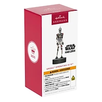 Star Wars: The Mandalorian™ Grogu™ Operating IG-12™ Ornament With Sound for only USD 34.99 | Hallmark