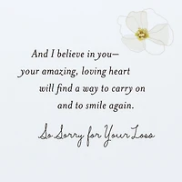 Sending Extra Love and Grace Sympathy Card for Loss of Husband for only USD 4.99 | Hallmark
