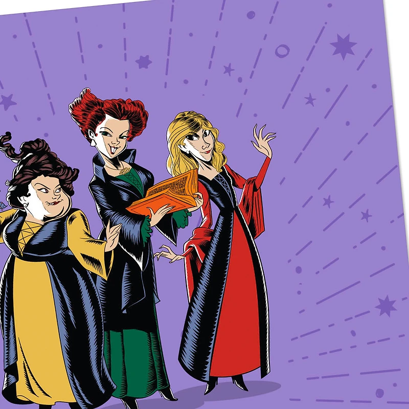 Disney Hocus Pocus Sanderson Sisters Hope It's Magical Halloween Card for only USD 2.00 | Hallmark