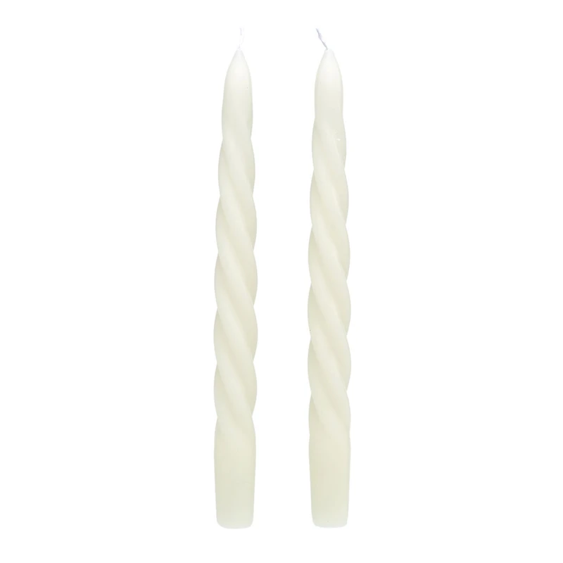 White Spiral Taper Candles, Set of 2 for only USD 9.99 | Hallmark