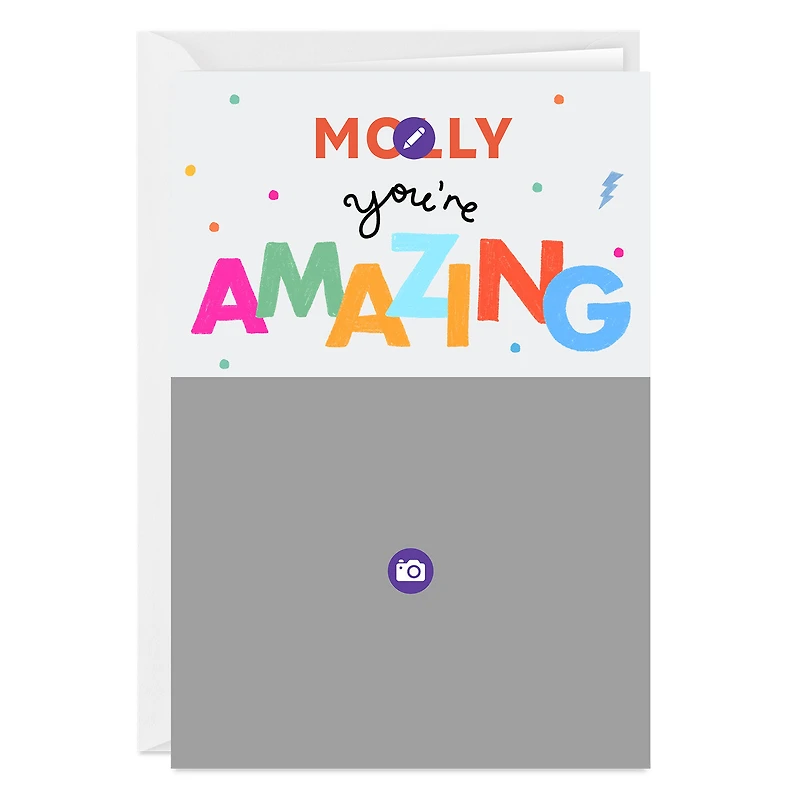 Personalized You're Amazing Photo Card for only USD 4.99 | Hallmark