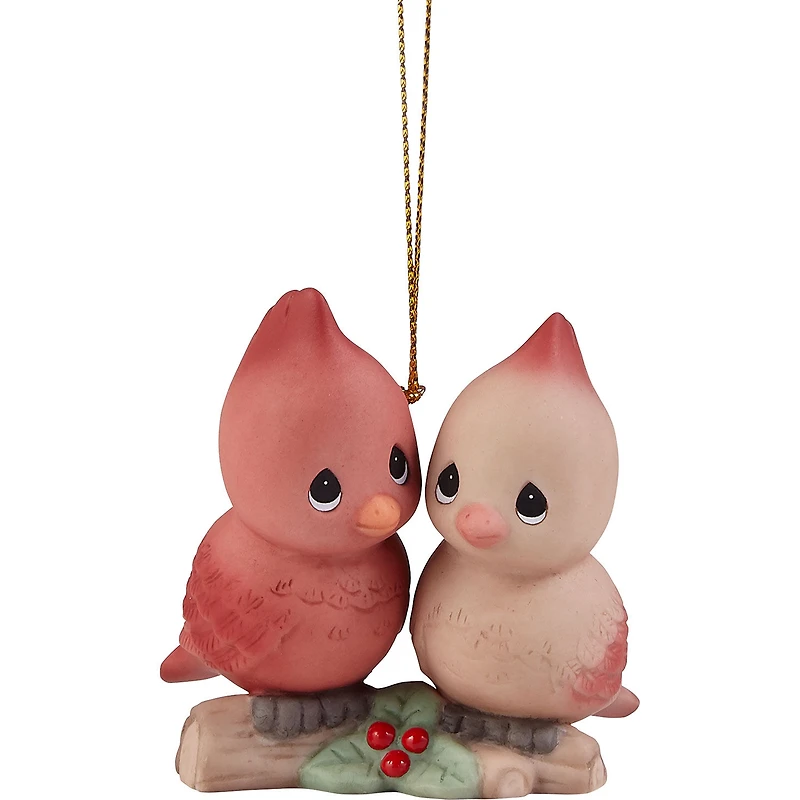 Precious Moments Let Heaven and Nature Sing Cardinals Ornament, 2.4" for only USD 40.00 | Hallmark