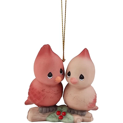 Precious Moments Let Heaven and Nature Sing Cardinals Ornament, 2.4" for only USD 40.00 | Hallmark