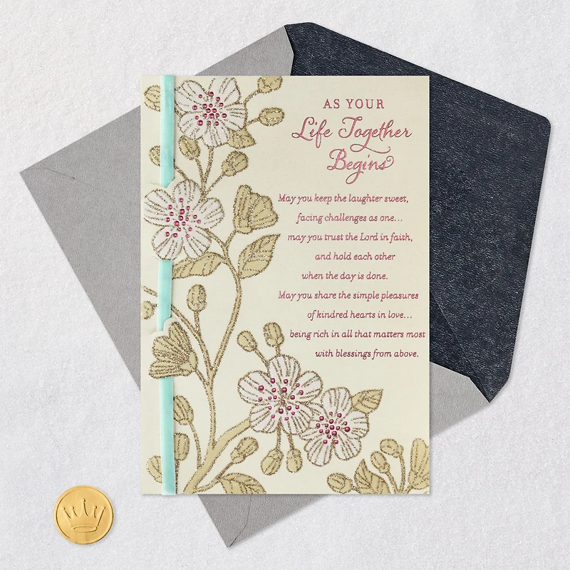 May God Richly Bless You Religious Wedding Card for only USD 6.99 | Hallmark