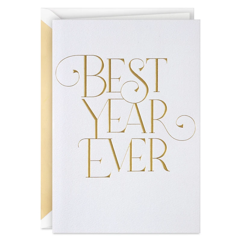 Your Best Year Ever Birthday Card for only USD 6.59 | Hallmark