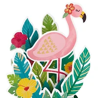 Sunny Hello Flamingo 3D Pop-Up Hello Card for only USD 5.99 | Hallmark