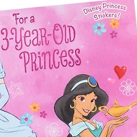 Disney Princesses Royal Hugs and Kisses 3rd Birthday Card for Girls With Stickers for only USD 5.99 | Hallmark