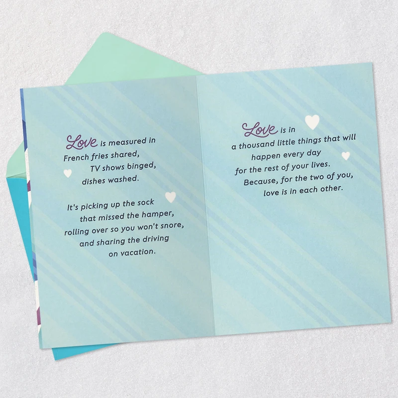 Love Is in Each Other Anniversary Card for Couple for only USD 5.99 | Hallmark