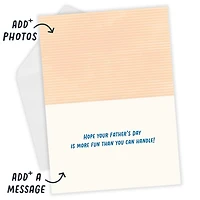 It Will Be Fun They Said Funny Custom Father's Day Card for only USD 4.99 | Hallmark
