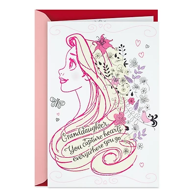 Disney Princess Rapunzel Loved Forever and Ever Valentine's Day Card for Granddaughter for only USD 4.29 | Hallmark