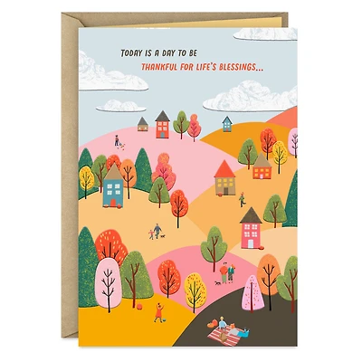 Thankful for Life's Blessings Thanksgiving Card for only USD 2.00 | Hallmark